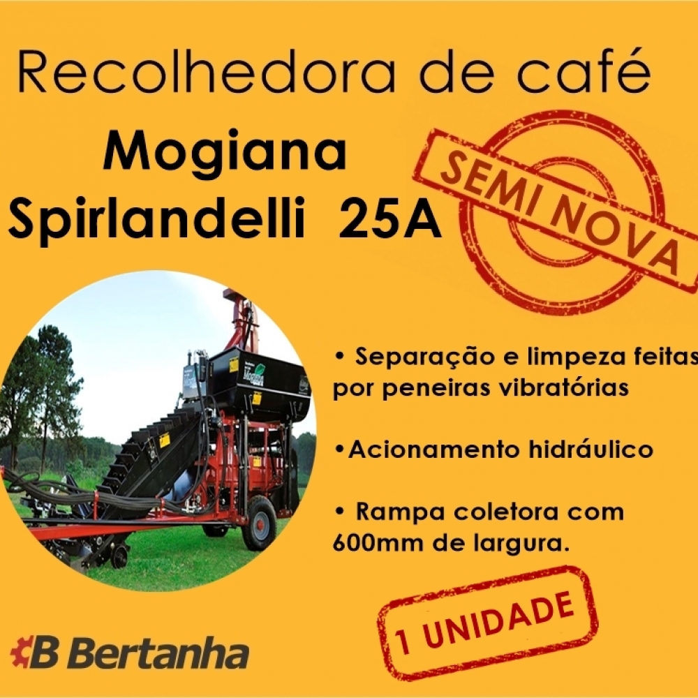 Mogiana Spirlandelli 25A Semi Nova