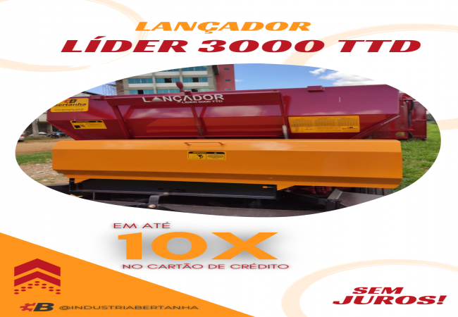 LANÇADOR LÍDER EM 10X NO CARTÃO